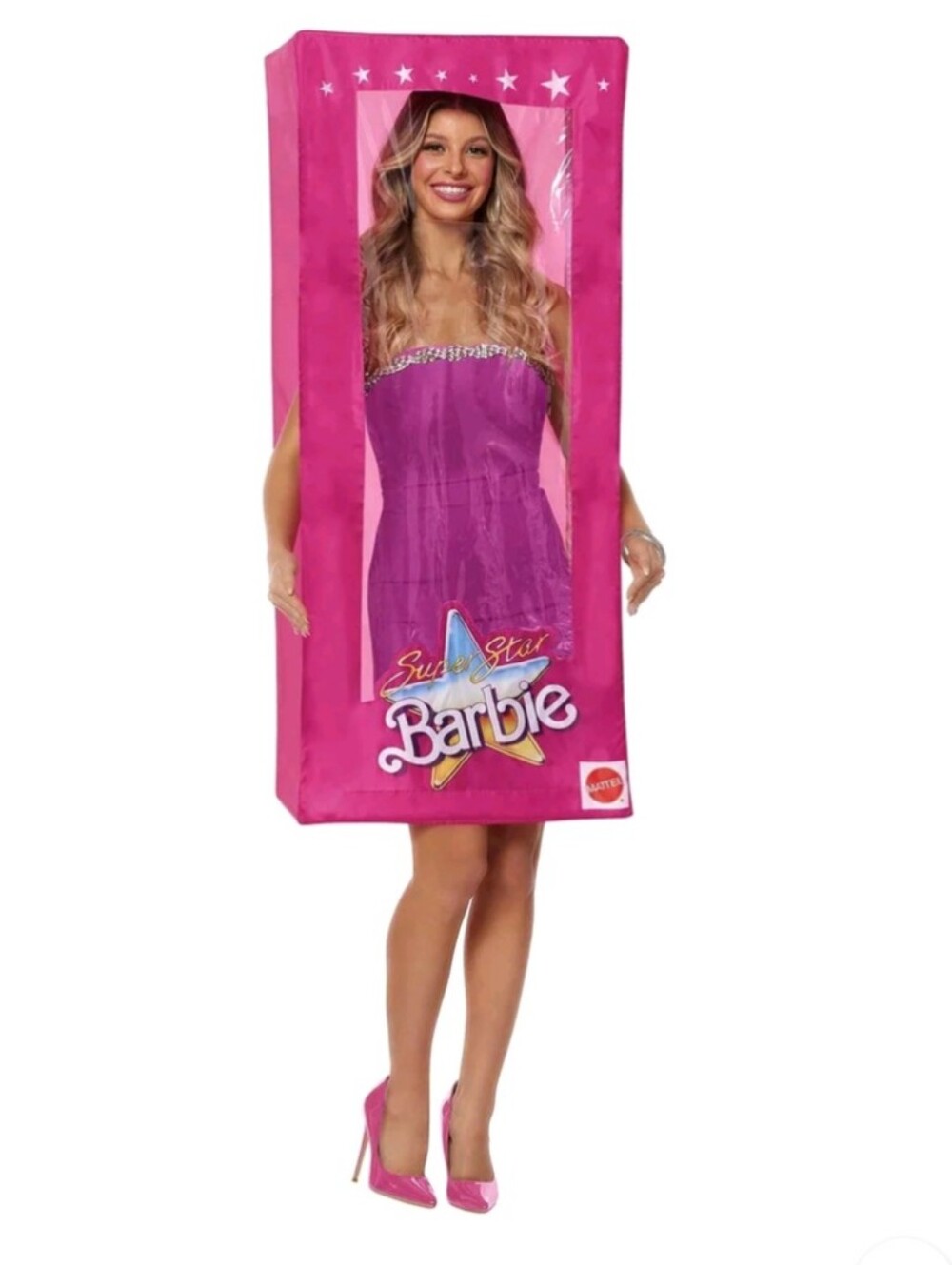 Women's Barbie Box Costume Halloween Barbie
